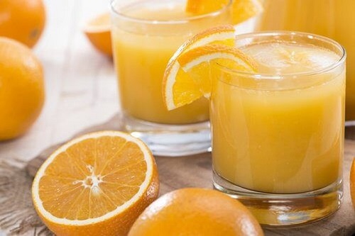 Nước cam phát huy công dụng giảm cân hiệu quả 