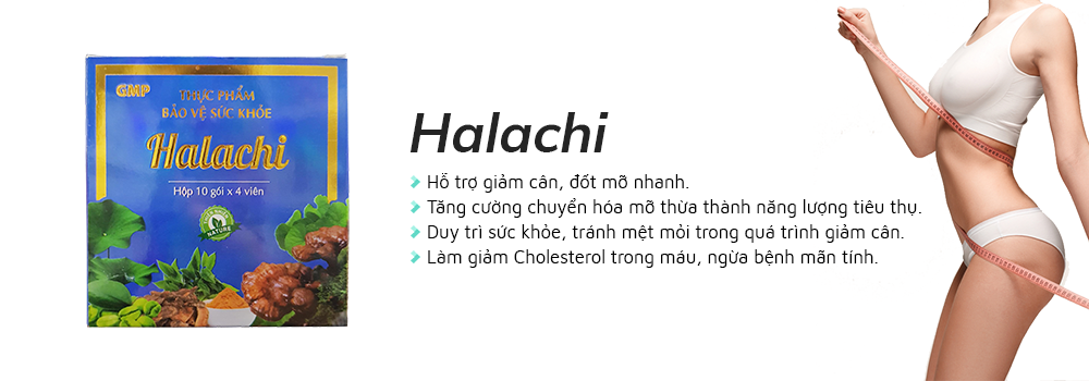 Halachi giúp giảm cân, đốt mỡ nhanh