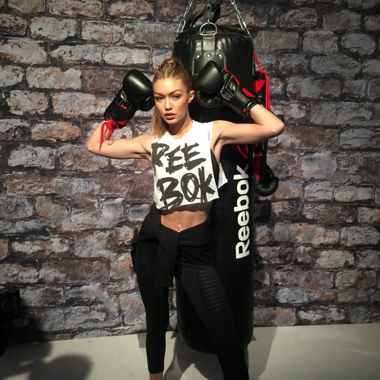 Gigi Hadid thường xuyên luyện tập boxing để duy trì vóc dáng