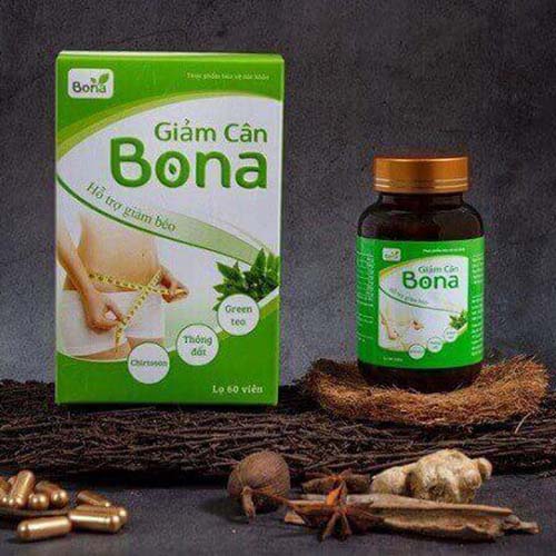 Giảm cân Bona được chiết xuất từ thảo dược thiên nhiên