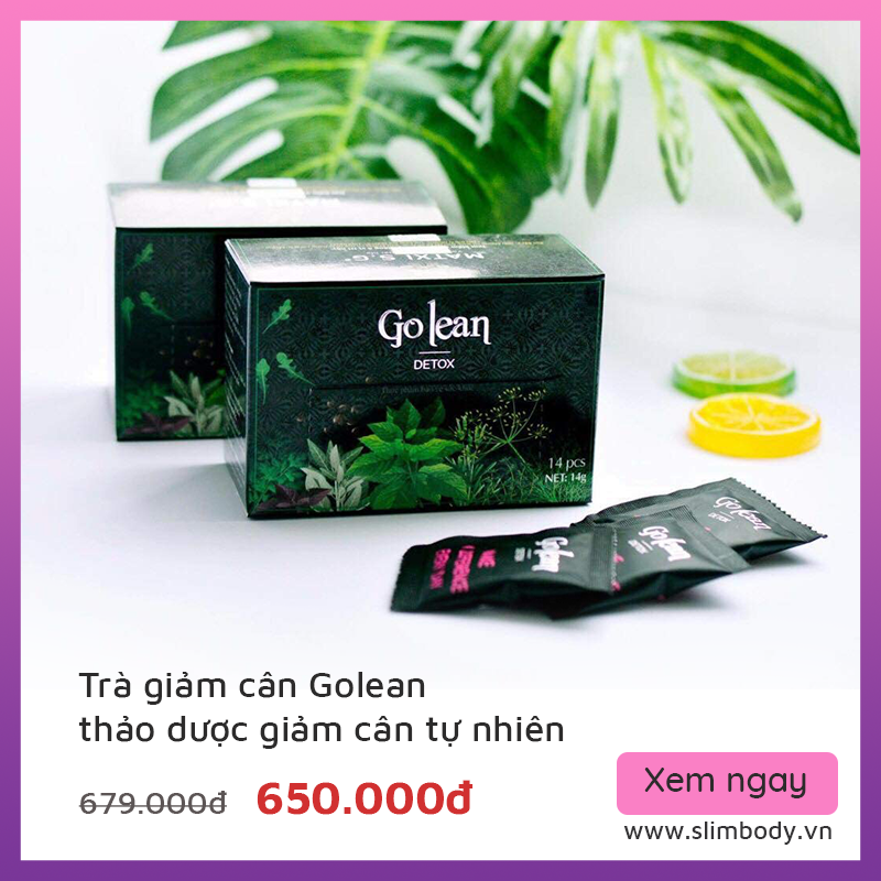 Trà giảm cân Golean thảo dược giảm cân tự nhiên