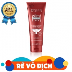 Kem tan mỡ Eveline Slim Extreme 3D đốt cháy mỡ bụng Kem tan mỡ Eveline Slim Extreme 3D đốt cháy mỡ bụng