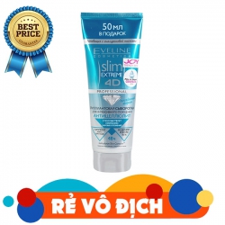 Kem tan mỡ Eveline Slim Extreme 4D Professional 250ml đánh tan mỡ thừa, hỗ trợ giảm cân Kem tan mỡ Eveline Slim Extreme 4D Professional 250ml đánh tan mỡ thừa, hỗ trợ giảm cân