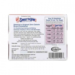 Sweet’n Low Cumberland Packing Corp 100 gói x 1g – Đường ăn kiêng