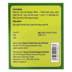 Trà giảm cân Kingphar Slim thảo dược tự nhiên đốt cháy mỡ thừa