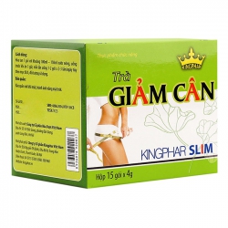 Trà giảm cân Kingphar Slim thảo dược tự nhiên đốt cháy mỡ thừa