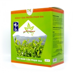 Trà giảm cân Phạm Gia thảo dược tự nhiên hỗ trợ giảm cân an toàn