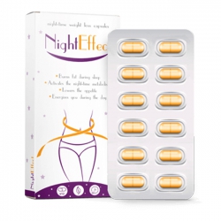 Viên giảm cân ban đêm Night Effect, Hộp 12 viên Viên giảm cân ban đêm Night Effect, Hộp 12 viên