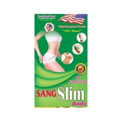 Viên uống giảm cân Sang Slim Body của Mỹ - Hộp 40 viên Viên uống giảm cân Sang Slim Body của Mỹ - Hộp 40 viên