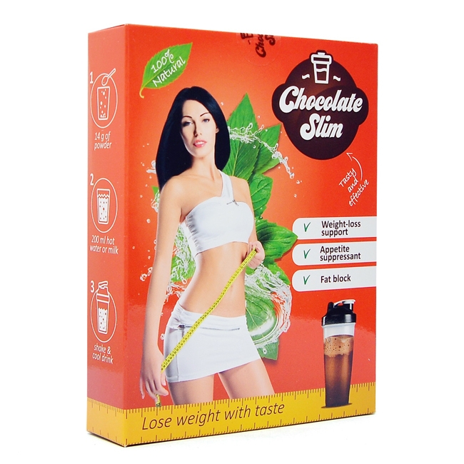 Chocolate Slim thức uống giảm cân kiểm soát cân nặng của Nga