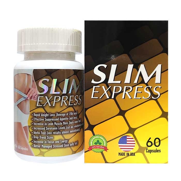 Slim Express 60 viên - Viên uống hỗ trợ giảm cân