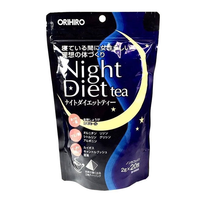 Trà giảm cân của Nhật Night Diet Tea Orihiro